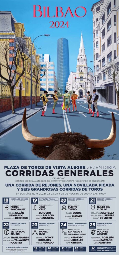 Cartel Corridas Generales 2024, Plaza de toros de Vista Alegre