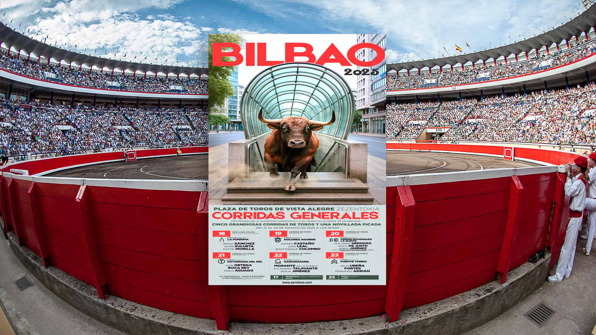 Plaza de toros de Bilbao - entradas toros Bilbao 2025